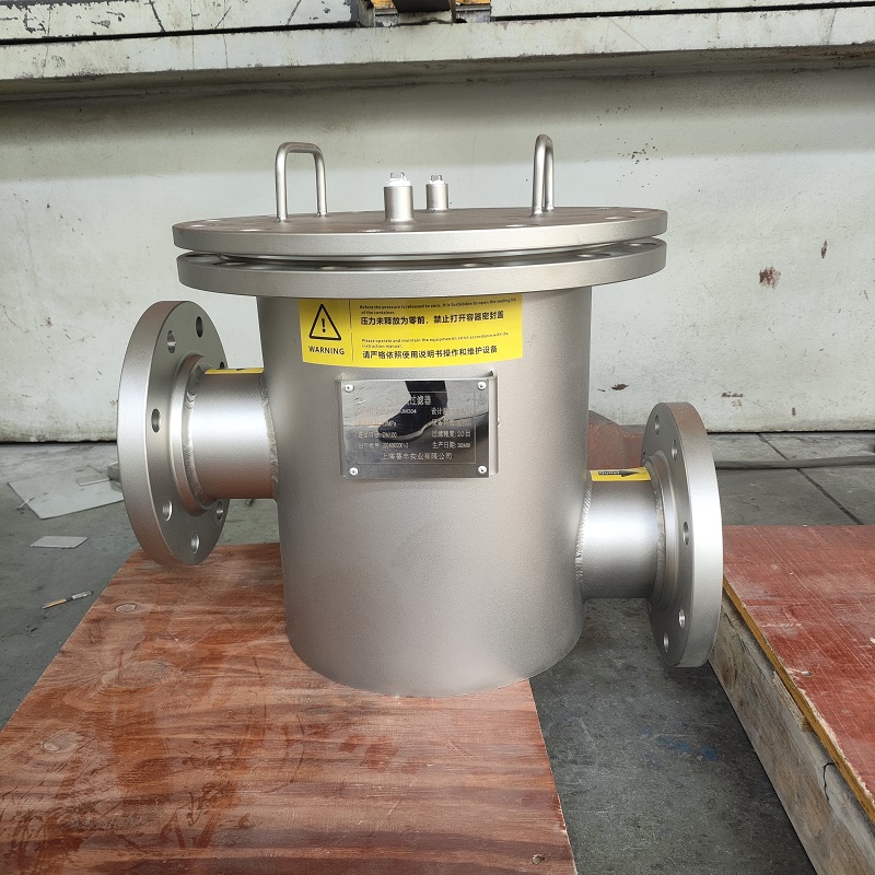 PL325-DN100 不銹鋼籃式過濾器-管道預(yù)處理過濾器