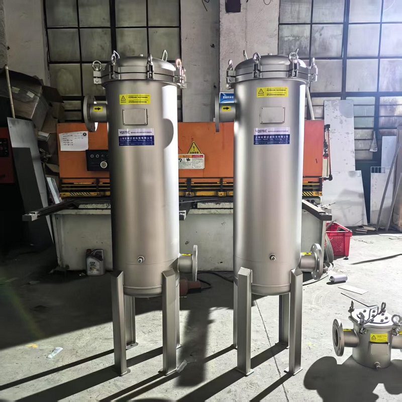 XSS1540-不銹鋼保安精密濾芯過濾器-帶支腿式