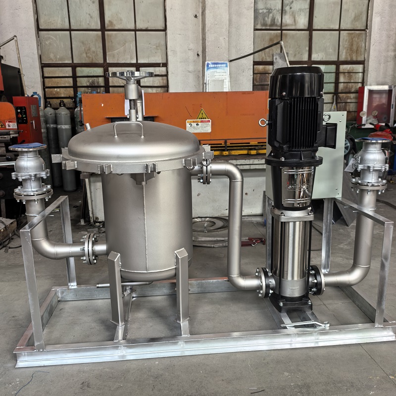 DSXZ5-不銹鋼袋式過濾器撬裝定制